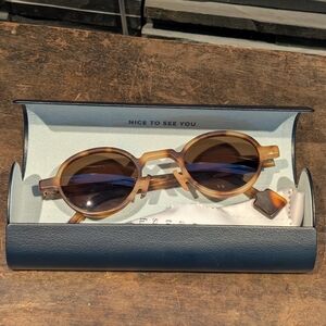 Vintage 93' L.A. Eyeworks Hula Tortoiseshell Designer Sunglasses